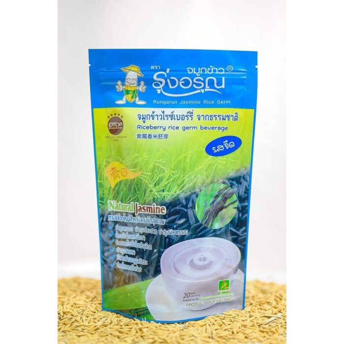 จมูกข้าวไรซ์เบอร์รี่ (รสจืด) ขนาด 200 กรัม ตรา รุ่งอรุณ - Image 2
