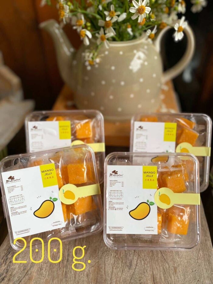 เจลลี่มะม่วงมหาชนก (Jelly) ขนาด 200 กรัม ตรา สวนปทุมทิพย์