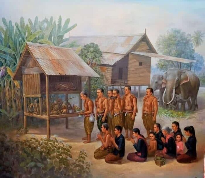 ภาพวาด จากหมู่บ้านช้าง จ.สุรินทร์ ตรา พร อาร์ทช้อป - รูปภาพ 4