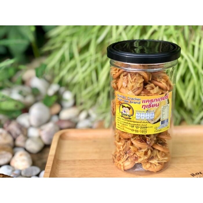 มินิแครกเกอร์ทุเรียน ขนาด 200 กรัม ตรา คุณยาย²