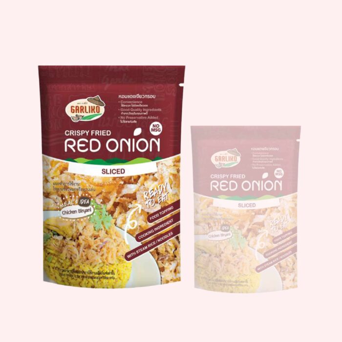 หอมแดงเจียวกรอบ ขนาด 90 กรัม ตรา Garliko