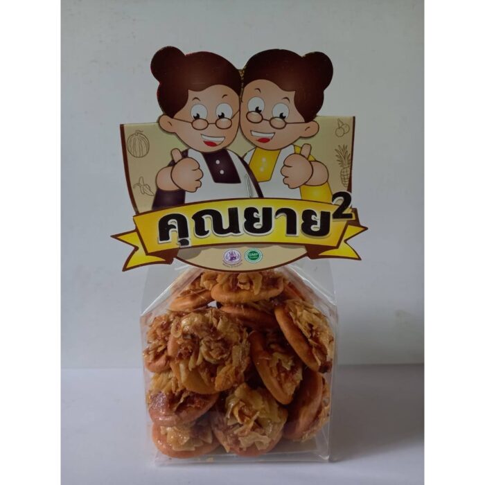 มินิแครกเกอร์หน้าทุเรียน แบบถุง ขนาด 180 กรัม ตรา คุณยาย² - Image 4
