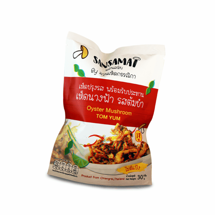 เห็ดนางฟ้า รสต้มยำ