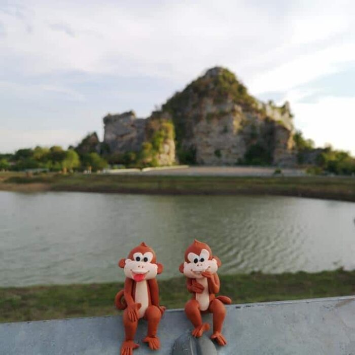 พวงกุญแจ ตุ๊กตาลิง ตรา กลุ่มปั้นลิง - รูปภาพ 6