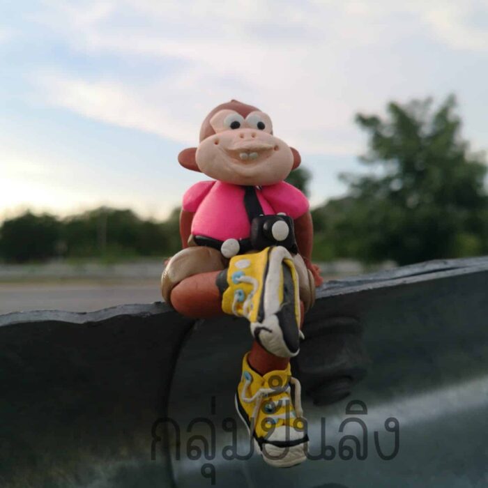 พวงกุญแจ ตุ๊กตาลิง ตรา กลุ่มปั้นลิง - รูปภาพ 7