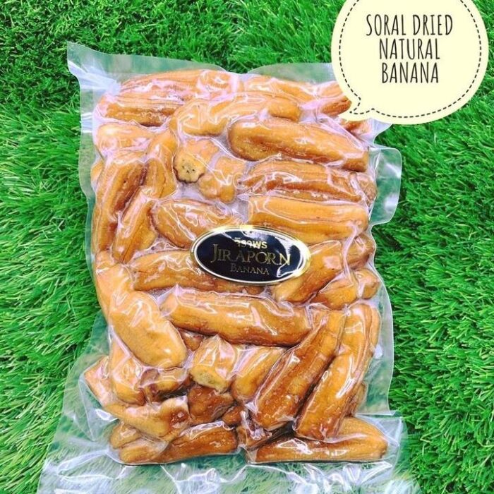 กล้วยตาก อบธรรมชาติชนิดกลม (บรรจุสุญกาศ) ขนาด 1 kg. ตรา กล้วยตากจิราพร