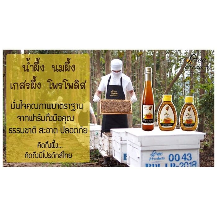 น้ำผึ้งดอกไม้ป่า ขนาด 1.5 กิโลกรัม ตรา บีโปรดักส์ไทย - รูปภาพ 2