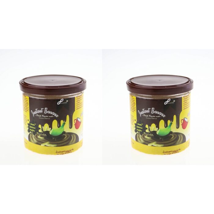 ผงกล้วยดิบ รสโกโก้ 250 g แพ็ค 2 ตรา ดีปาษณะ (Dpasanaa)