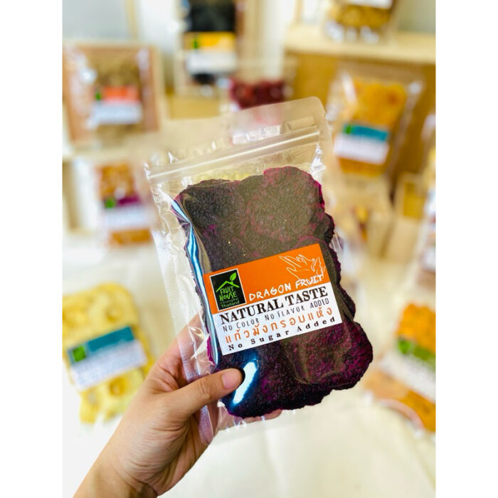 แก้วมังกร อบแห้ง ขนาด 87 กรัม ตรา บ้านผลไม้ (Fruit House)