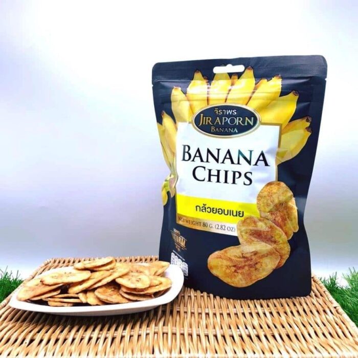 กล้วยอบเนย | Banana Chips ตรา กล้วยตากจิราพร