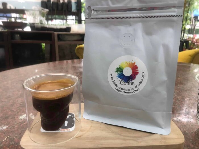 กาแฟอราบิก้าคั่ว แท้100% (Medium) ขนาด 150 กรัม ตรา O3 Coffee - รูปภาพ 3