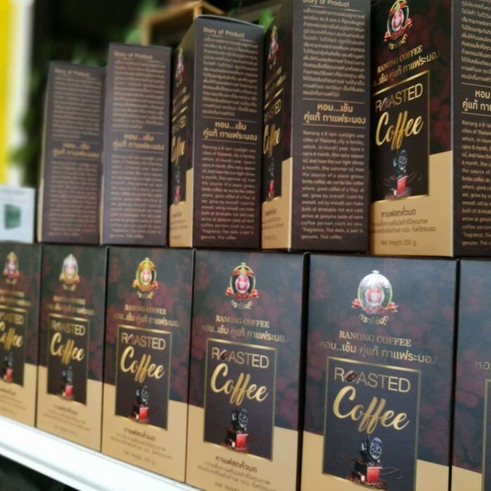กาแฟกาหยู กาแฟระนอง GAH YU Coffee Ranong coffee ตรา ไข่มุก - รูปภาพ 3