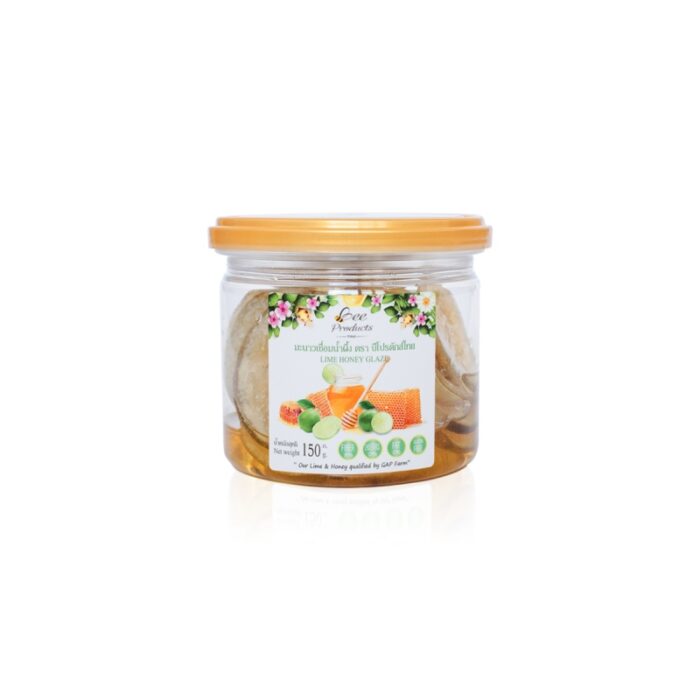 มะนาวเชื่อมน้ำผึ้ง ขนาด 150 กรัม ตรา บีโปรดักส์ไทย (Bee Products Thai)