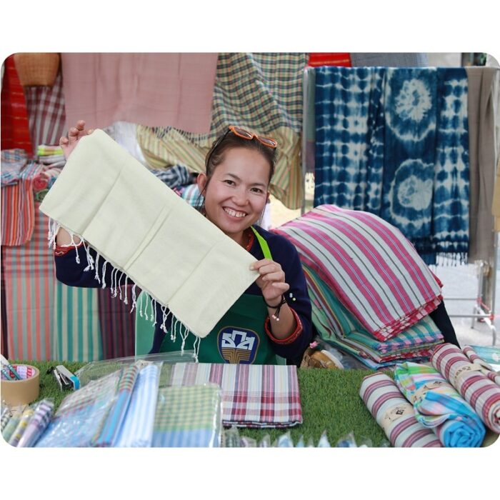 ผ้าฝ้าย ตรา ชุมชนบ้านภู