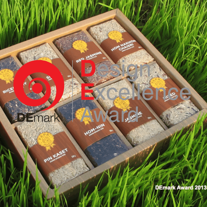 ชุดของขวัญ ข้าวออร์แกนิค ตรา Green Living Camp