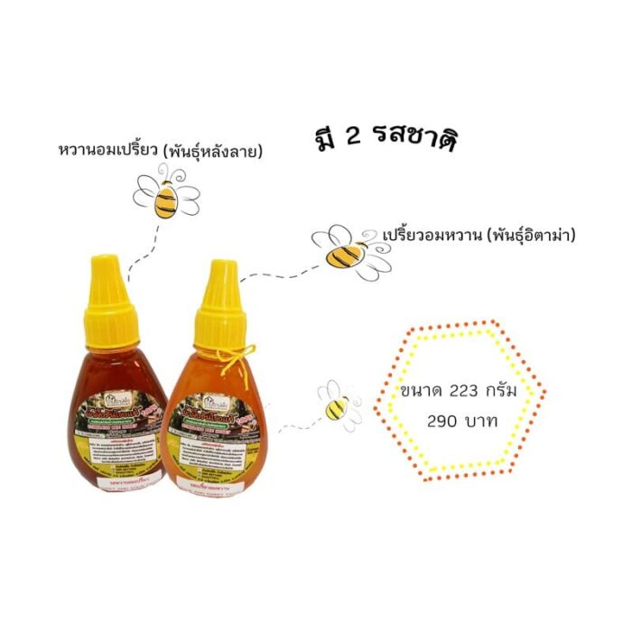 น้ำผึ้งชันโรง ตรา บ้านรักษ์ผึ้ง
