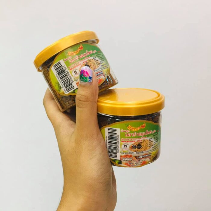 ปลาร้าสมุนไพร ตรา น้ำพริกอำไพวรรณ