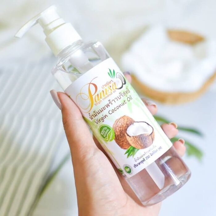 น้ำมันมะพร้าวสกัดเย็น ขนาด 250 ml ตรา ปาณิษา