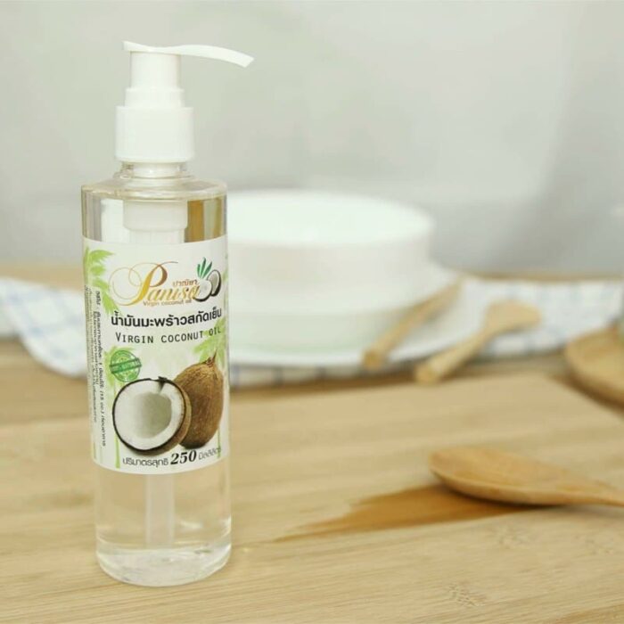 น้ำมันมะพร้าวสกัดเย็น ขนาด 250 ml ตรา ปาณิษา - รูปภาพ 2
